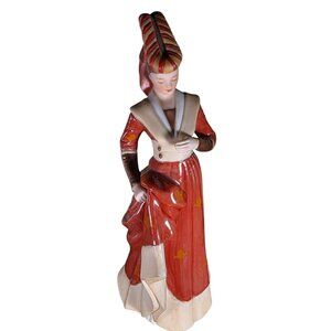 Lenox Catherine Porcelain Figurine Medieval Period Great Fashions Of History